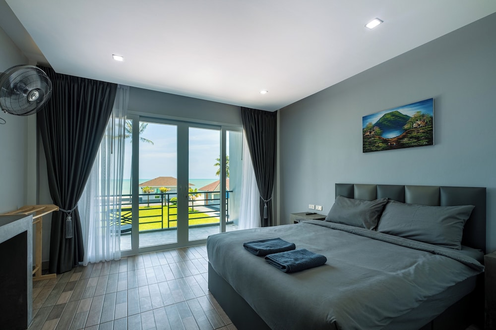 Deluxe Doppelzimmer mit teilweisem Meerblick