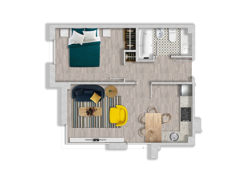 Apartamento Estándar, 1 Habitación (2 Adults) - Photo 3