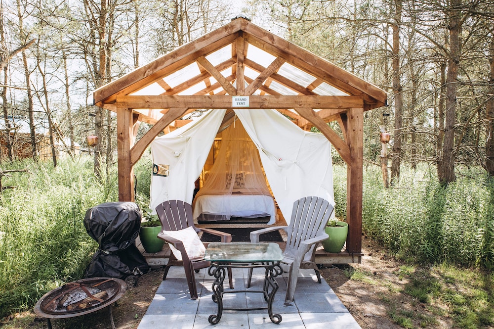 Deluxe Tent, 1 Double Bed, Golf View