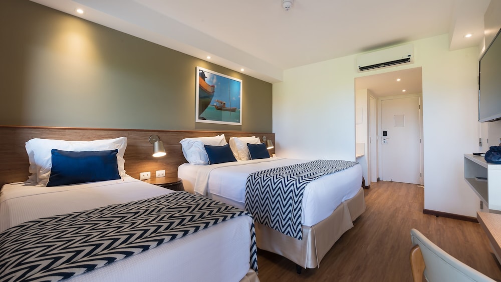 Quarto Standard - 1 cama queen e 1 cama solteiro. Vista jardim ou mangue - Photo 2