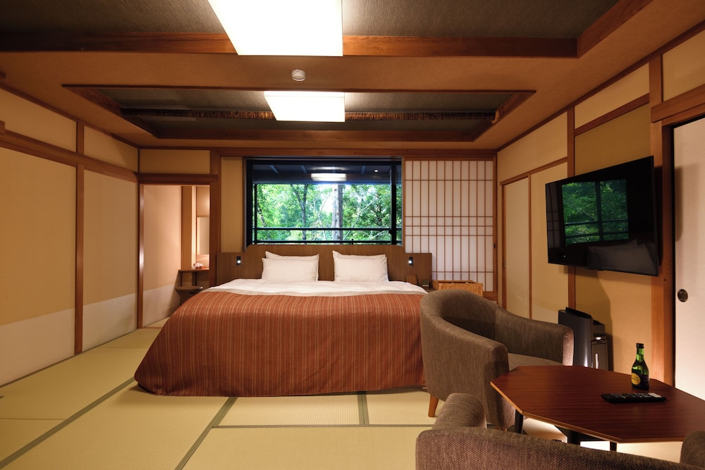 [Hana] Japanese Style Double Bed Room Non Smoking with Private Open-Air Bath, Nagiwagyu Kaiseki Plan
