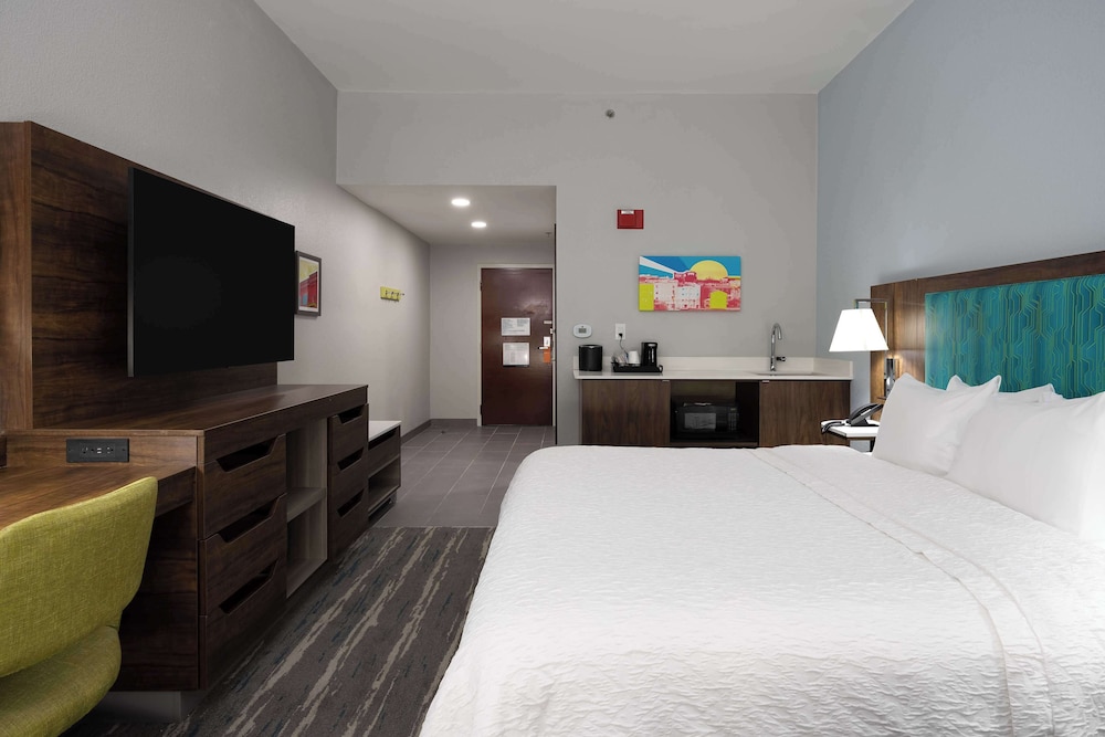 Room, 1 King Bed, Accessible (Mobility & Hearing, Roll-in Shower) photo 3