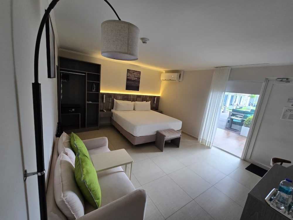 Standard Room, 1 King Bed, Accessible, Pool View