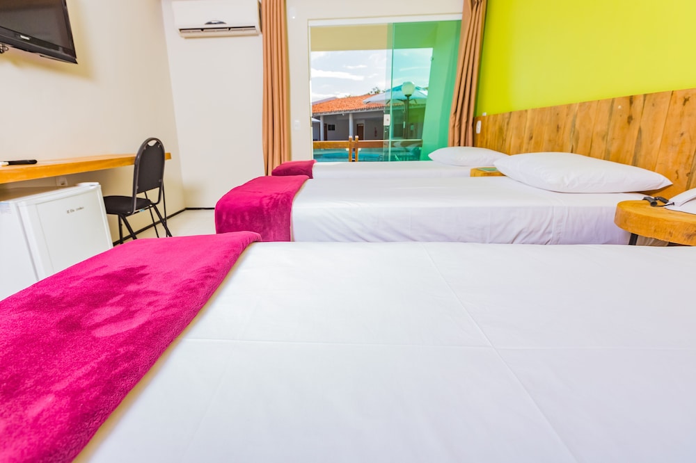 Deluxe Triple Room, Balcony, Pool View