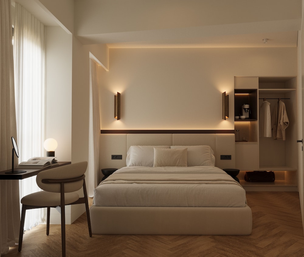 Cozy Room with Urban View