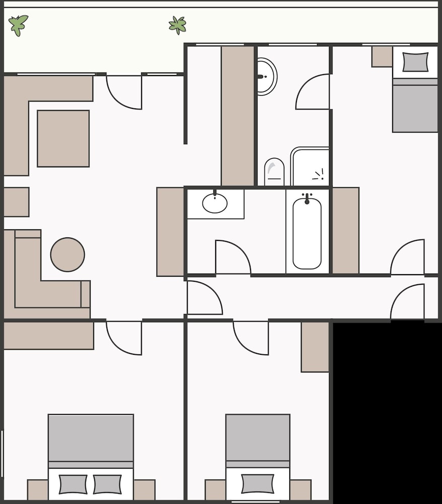 Apartment, 3 Bedrooms, Balcony, Annex Building photo 3