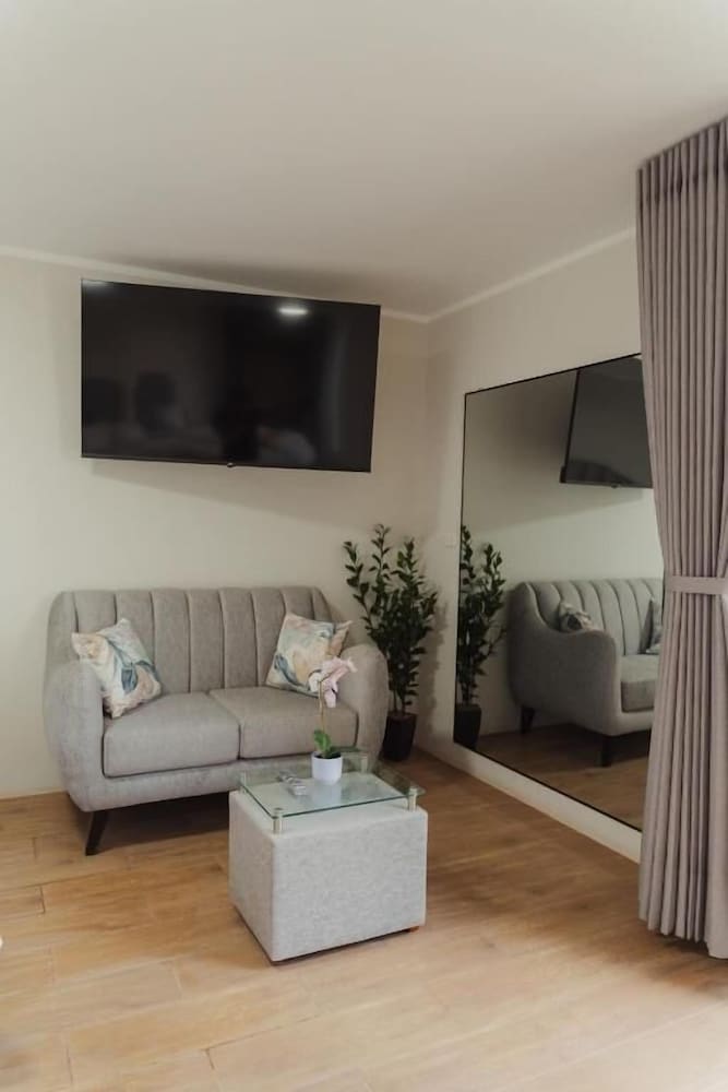 Family Room, Balcony, City View