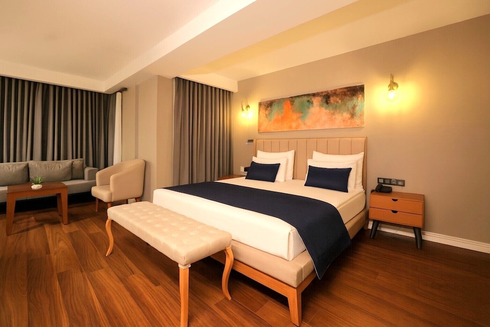 Business Suite, 1 Queen Bed, Non Smoking, City View (with Sofabed) photo 2