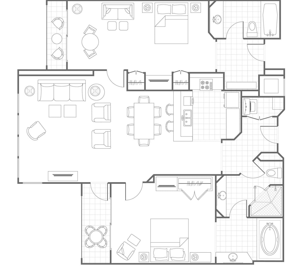 Villa, 2 Bedrooms, Balcony (Balcony) - Photo 4