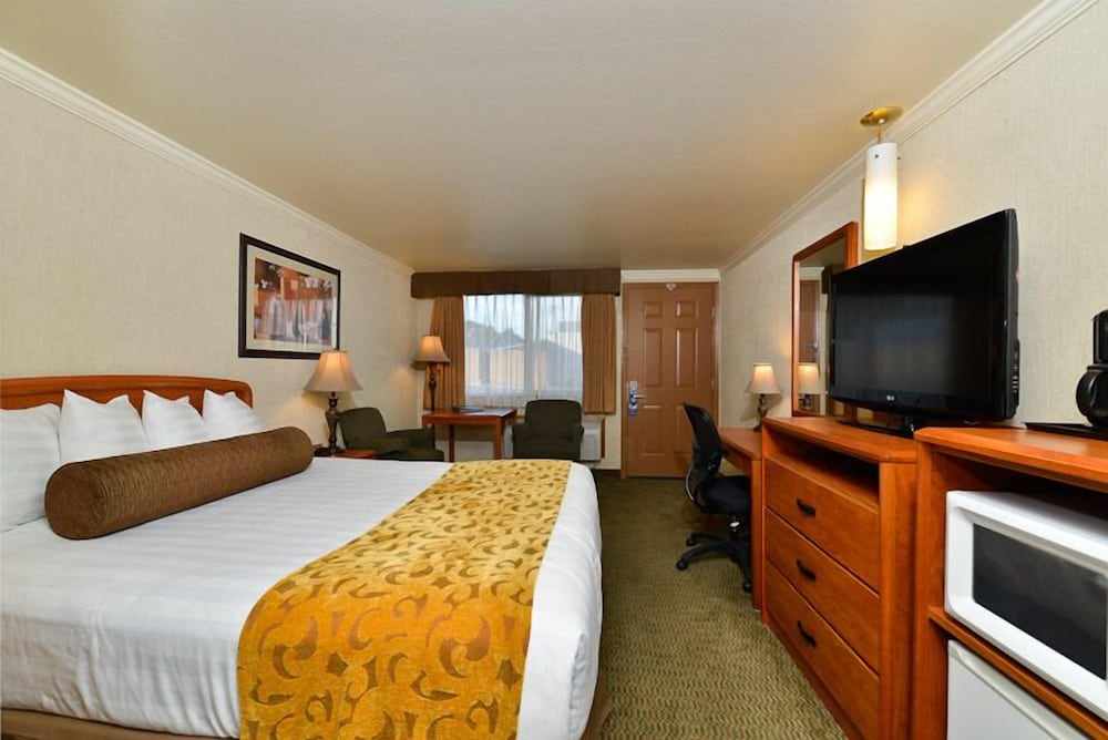 Standard Room, 1 King Bed, Non Smoking, Refrigerator & Microwave - Photo 3
