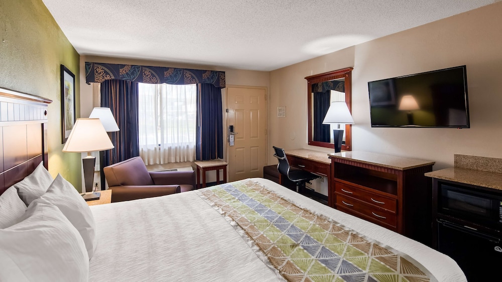 Standard Room, 1 King Bed, Non Smoking, Refrigerator & Microwave photo 3