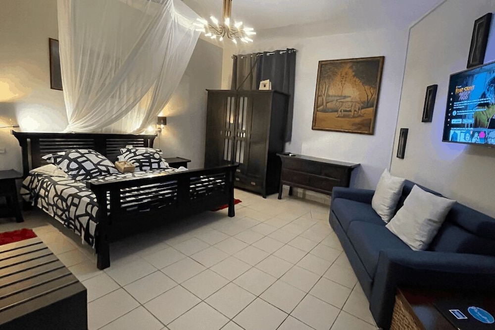 Appartement Premium (Goyave), terrasse, vue jardin photo 1