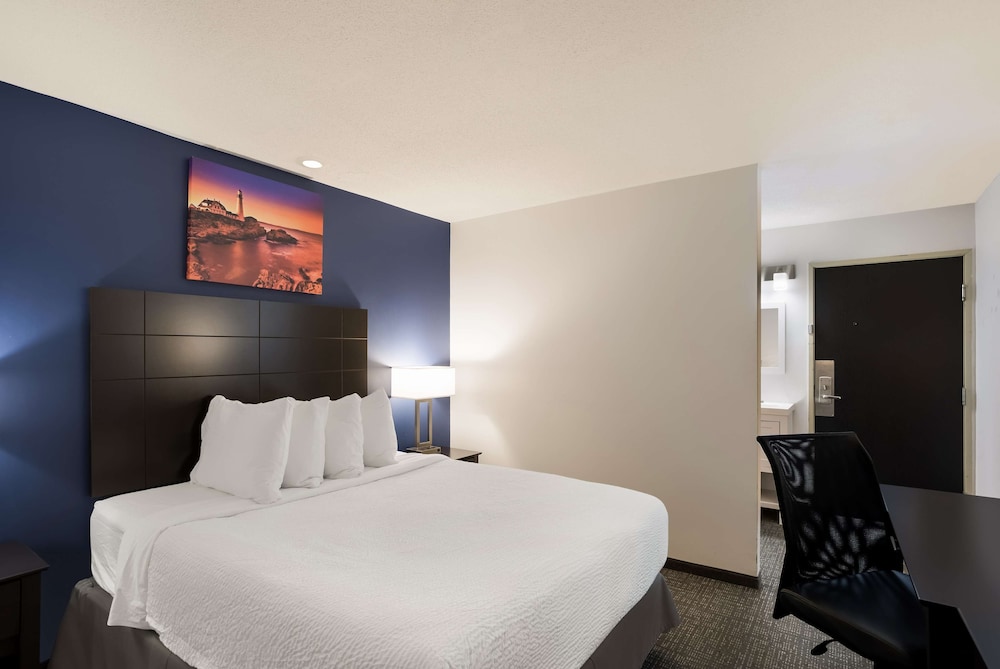 Standard Room, 1 Queen Bed, Non Smoking, Refrigerator & Microwave (Pet Friendly) - Photo 2