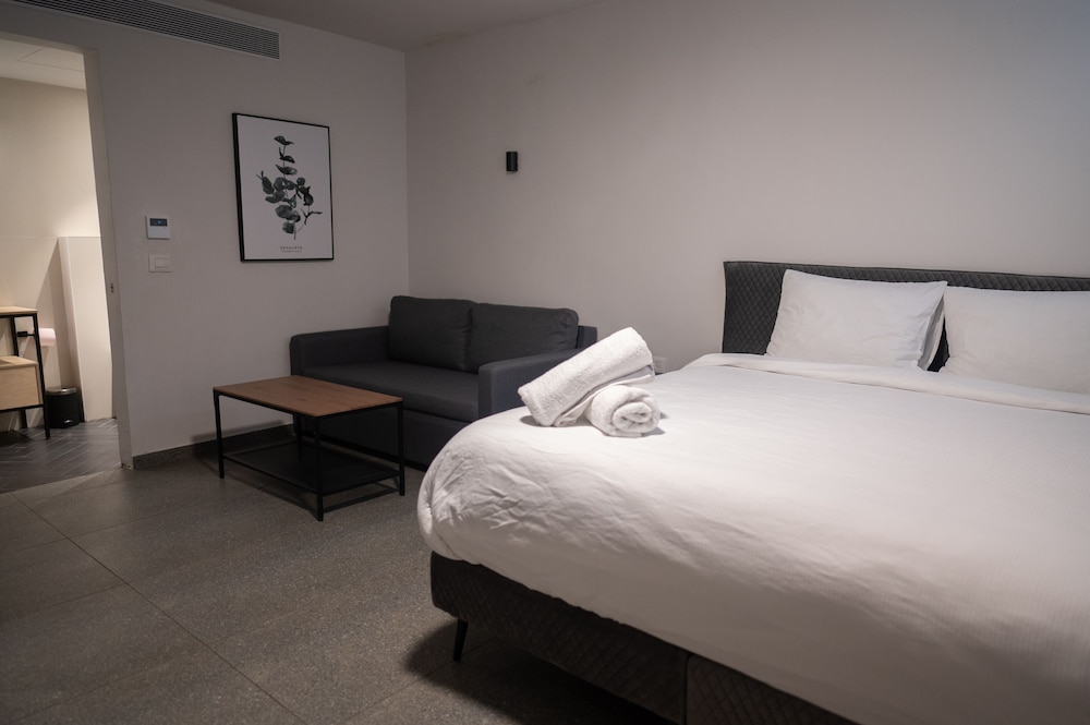 设计工作室套房,1张大床带沙发床,非吸烟