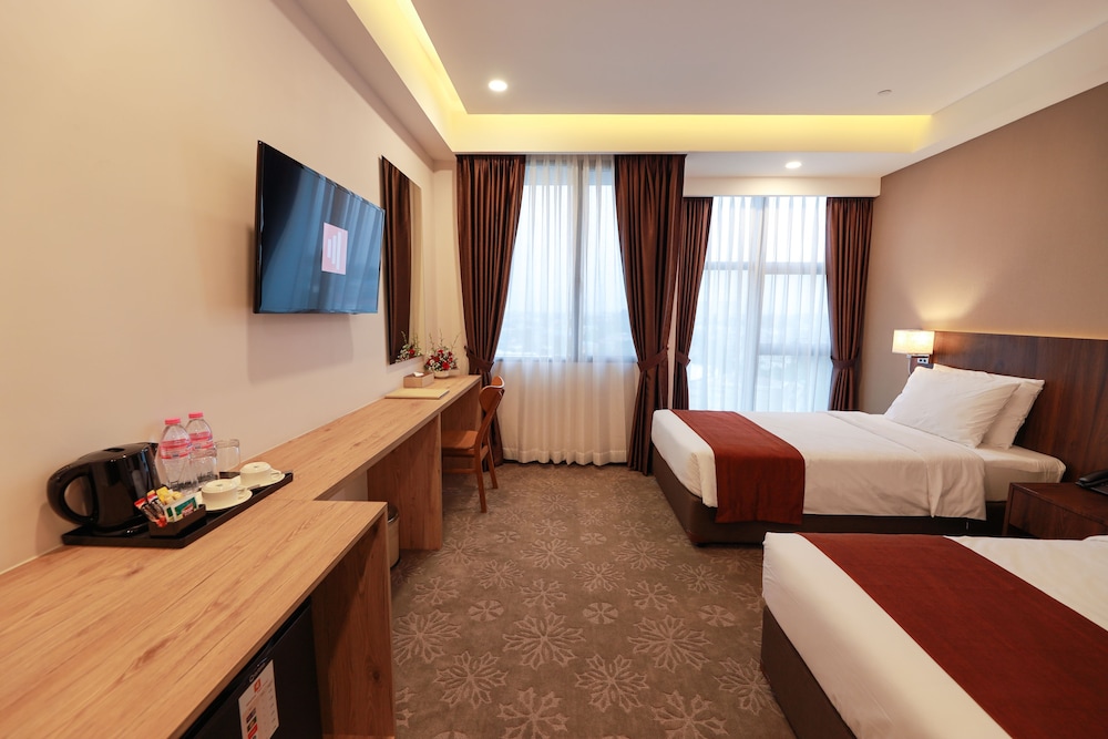 Deluxe Twin Room, 2 Twin Beds, Non Smoking, City View