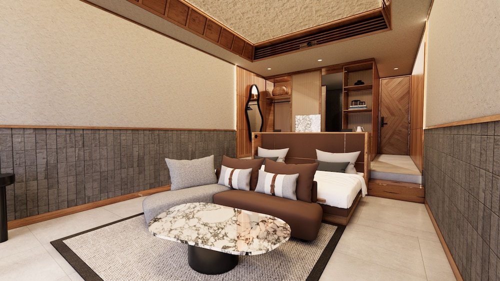Grand One-Bedroom Rice Field View Villa with Private Pool