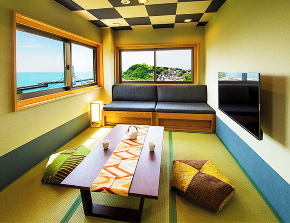 [NEW OPEN in July 2022] Room with open air bath Aoi (Non-smoking)
