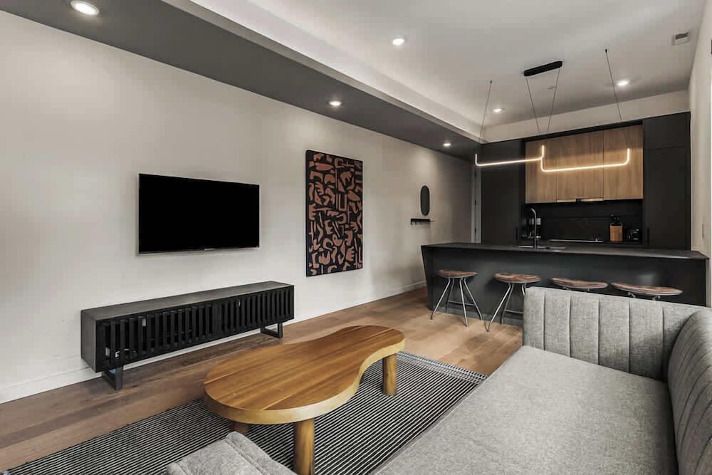 Sosuite Corner 1bed Apt w Roof Deck, Gym, Laundry, Foto 9