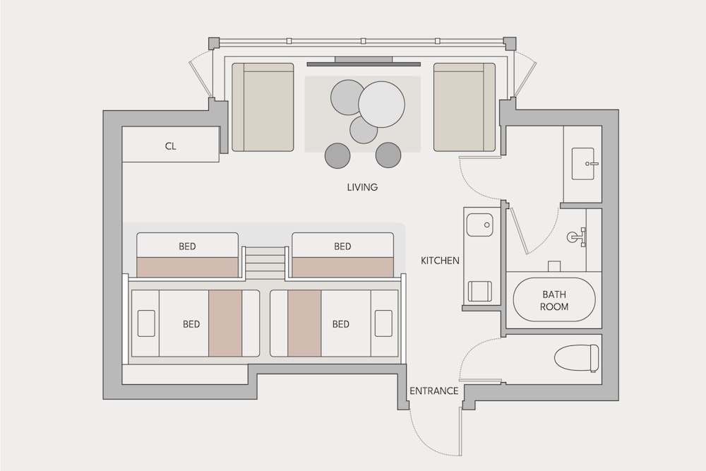 Roof Top Bunk Bed Suite, Non Smoking photo 3