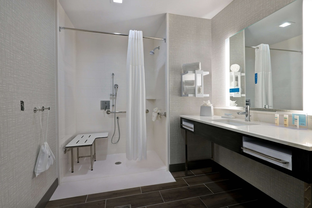 Room, 1 King Bed, Accessible (Mobility & Hearing, Roll-in Shower)