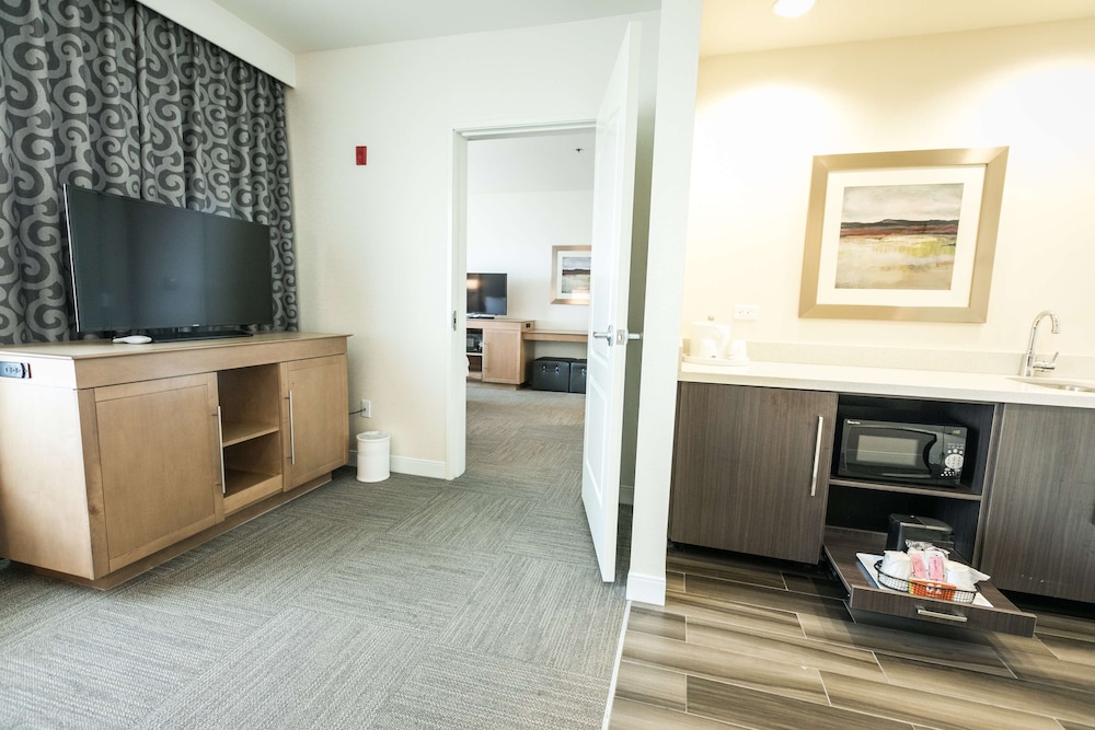 Suite, 1 King Bed, Non Smoking, Refrigerator & Microwave - Photo 5