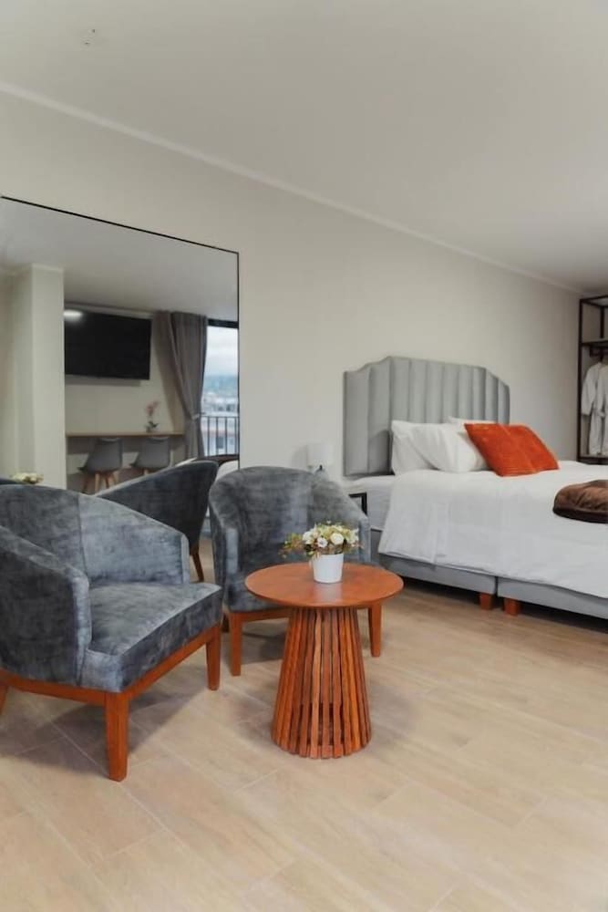 Family Room, Balcony, City View