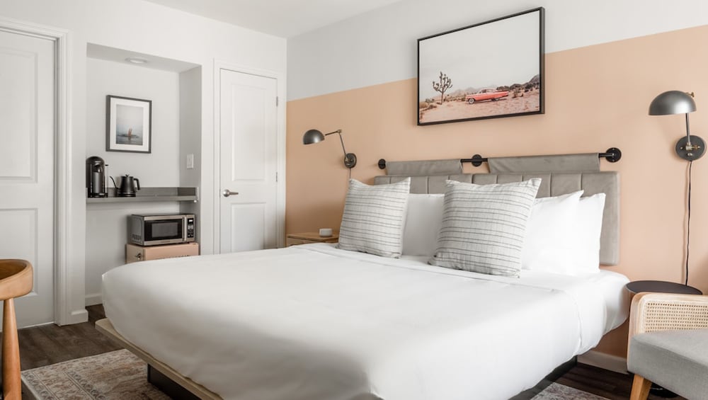 Standard Room, 1 King Bed, Non Smoking, Refrigerator & Microwave photo 1