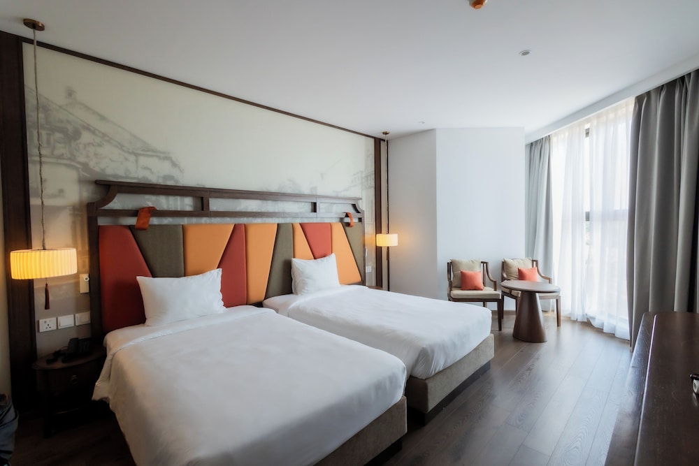 Deluxe Twin Room, 1 Bedroom, Partial Sea View, Sea Facing