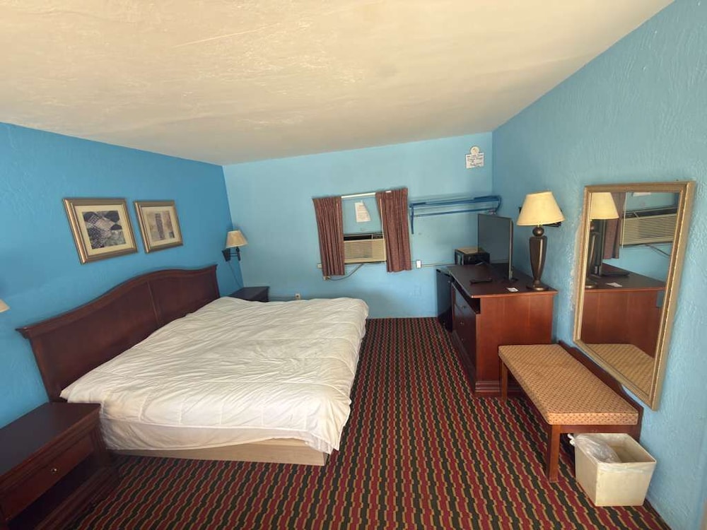 Single Room, 1 King Bed, Non Smoking, Refrigerator & Microwave photo 1