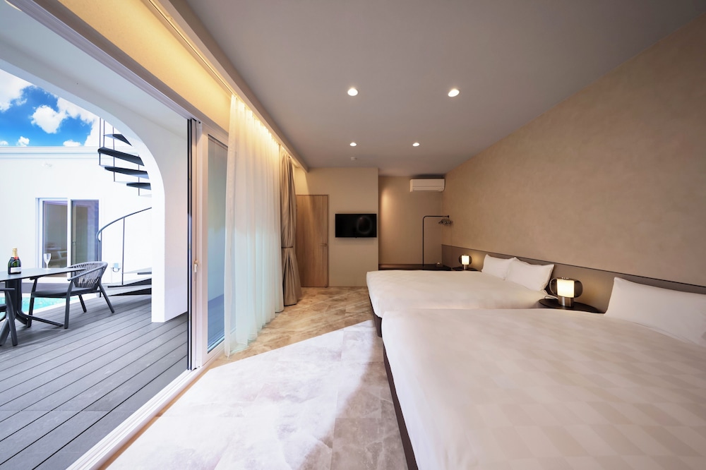 Building B, Max 12 guests (Projector, Swimming pool, Hot spring, Sauna) Non Smoking photo 2