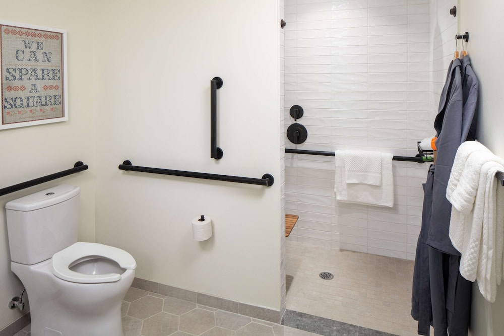 Room, 1 King Bed, Accessible, Balcony (Mobility & Hearing, Roll-In Shower) - Photo 9