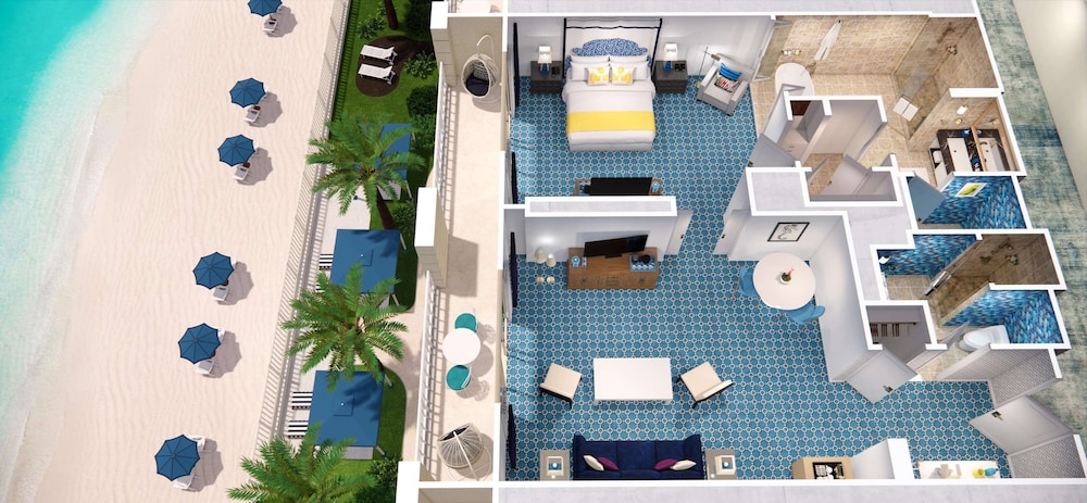 Club Suite, 1 King Bed, Oceanfront - Photo 5