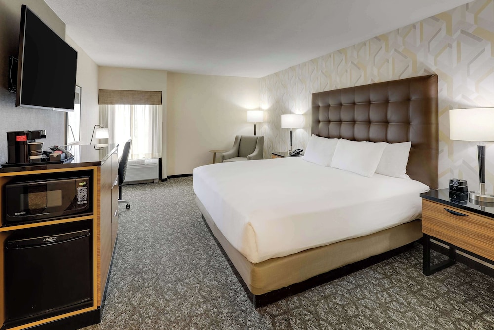 Deluxe Room, 1 King Bed, Accessible, Refrigerator & Microwave (Tub, Upper Floor) photo 1