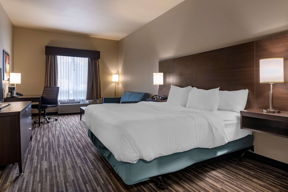 Suite, 1 King Bed, Non Smoking, Refrigerator & Microwave - Photo 3