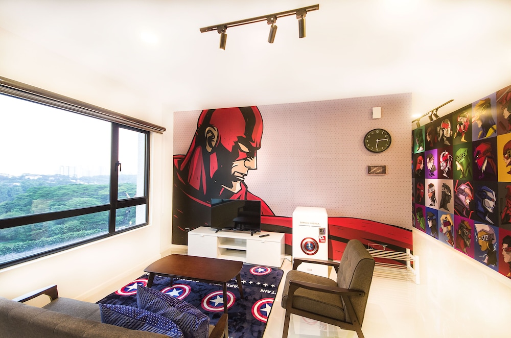 Two Bedroom Family Room Apartment (Superhero)