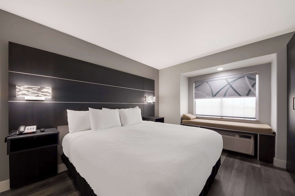 Standard Room, 1 King Bed, Non Smoking, Refrigerator & Microwave - Photo 4