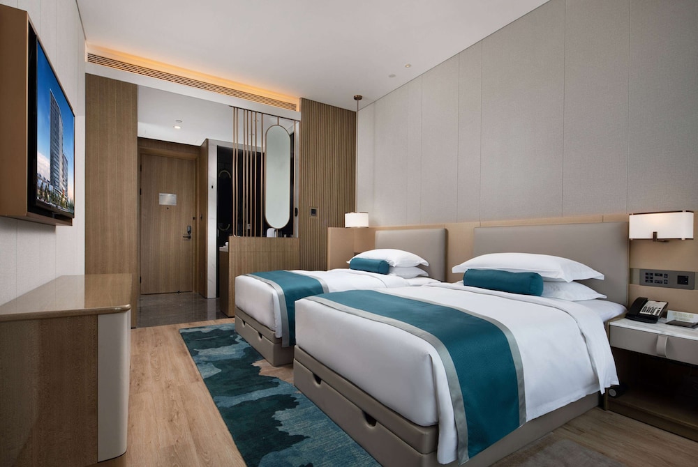 Room, 2 Double Beds, Non Smoking, City View