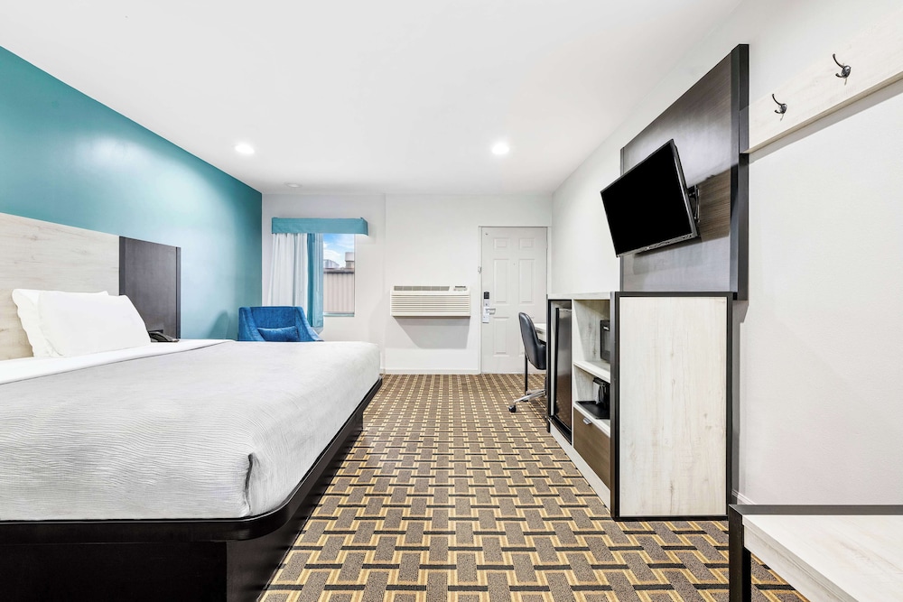 Standard Room, 1 King Bed, Non Smoking, Refrigerator & Microwave - Photo 6