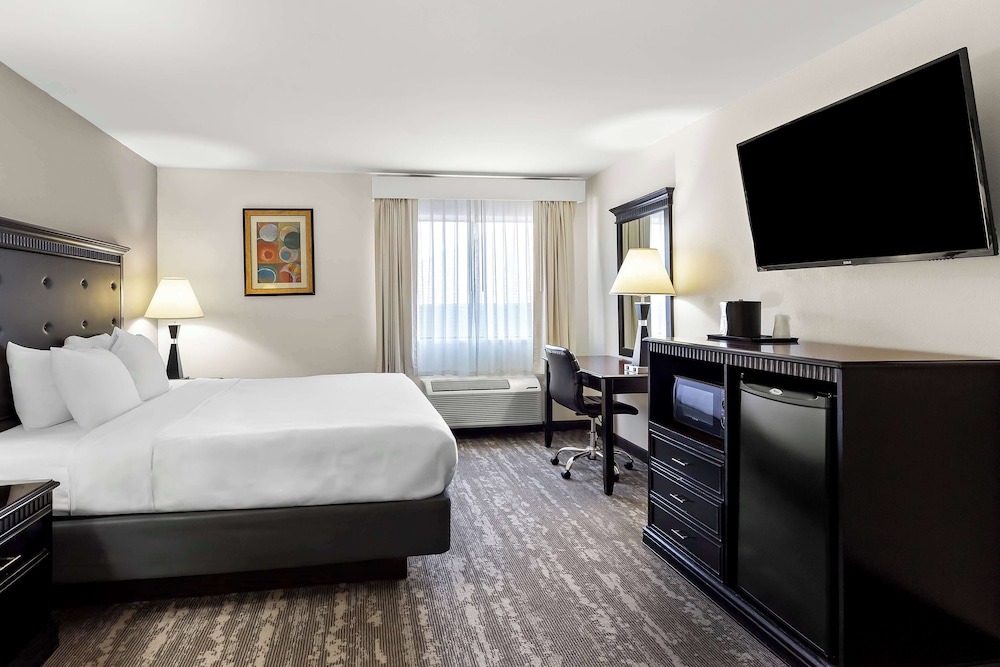 Standard Room, 1 King Bed, Non Smoking, Refrigerator & Microwave - Photo 1