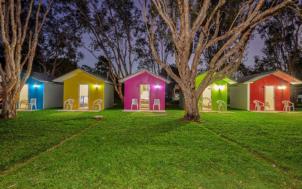 Double Beach Hut with shared bathroom