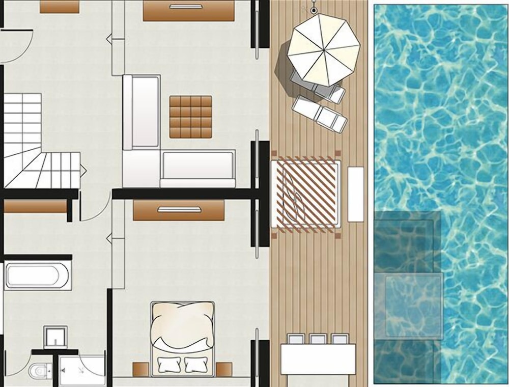 2 Bedroom Infinity villa with private pool thumbnail 6