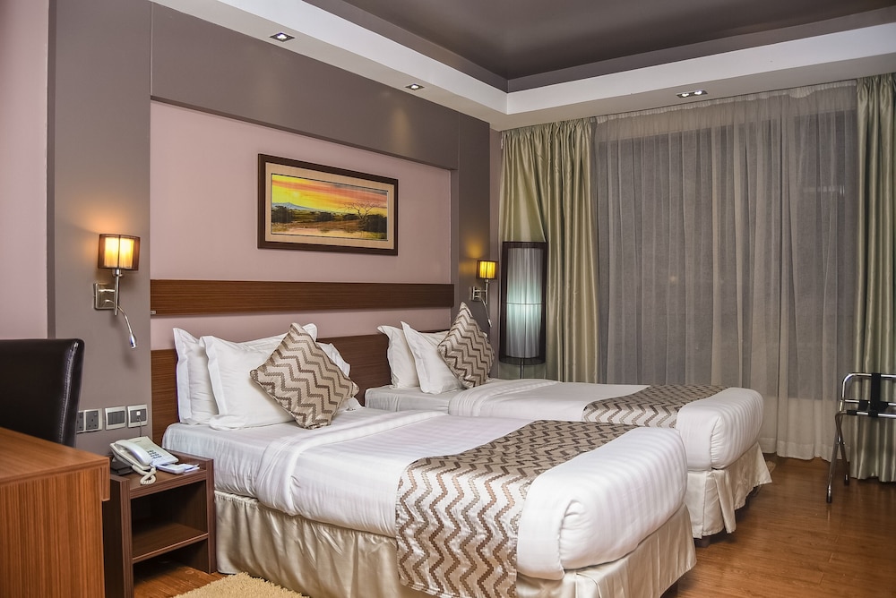 Twin Room with City View