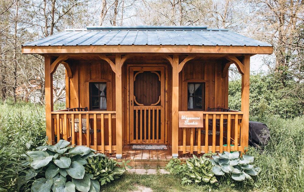 Traditional Cabin, 1 Double Bed, Garden View