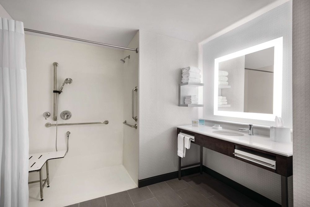 Room, 1 King Bed, Accessible (Mobility & Hearing, Roll-in Shower)