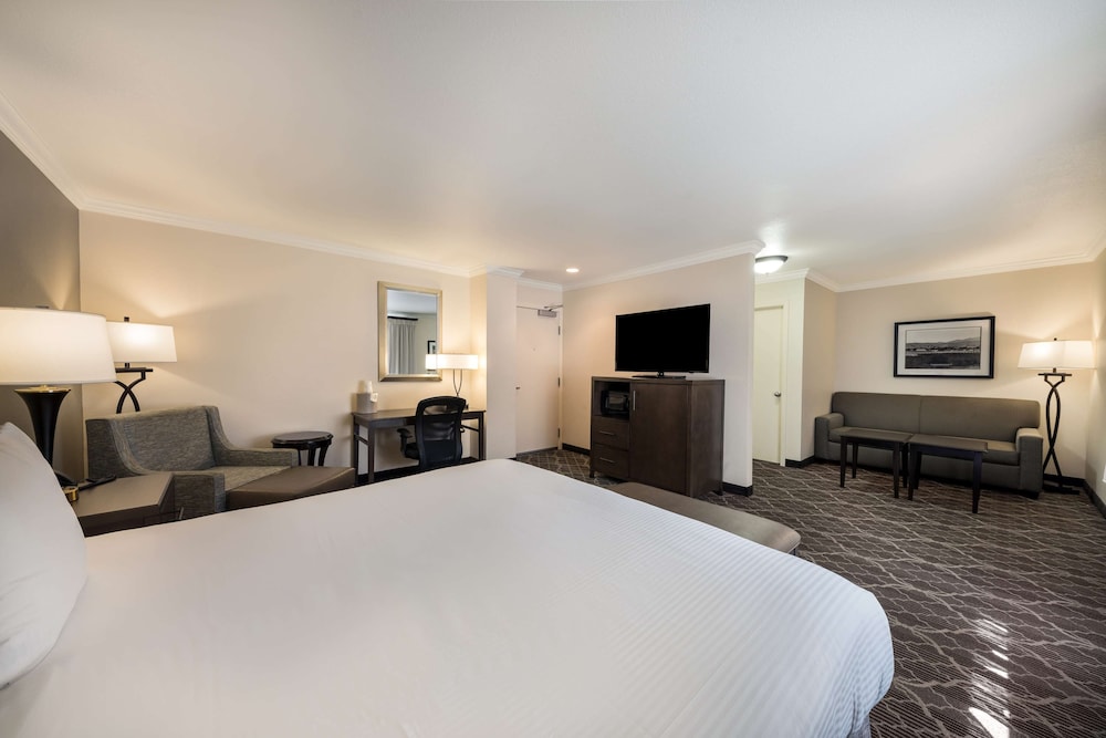 Suite, 1 King Bed, Non Smoking, Refrigerator & Microwave (with Single Sofabed;Larger Room) - Photo 3
