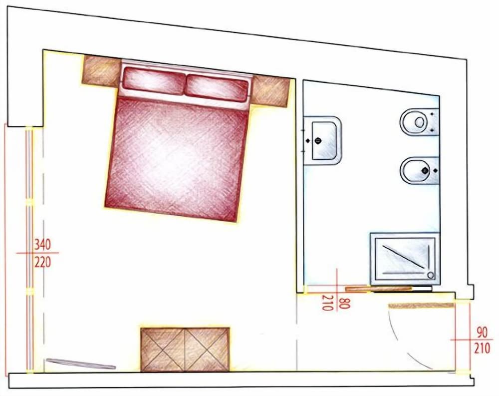 Deluxe Double Room, Garden View (Rossanella) photo 3