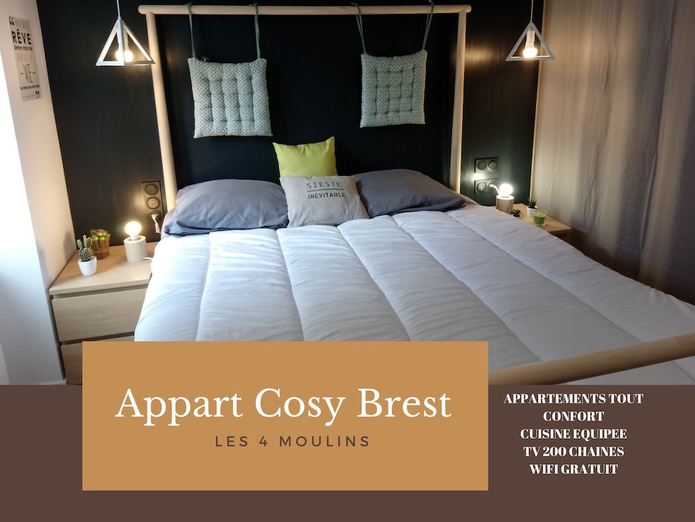 公寓,庭院景观 (COSY BREST 8)