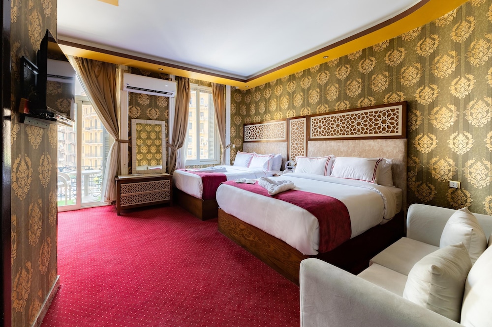 Deluxe Double or Twin Room, 2 Bedrooms, City View with Balcony