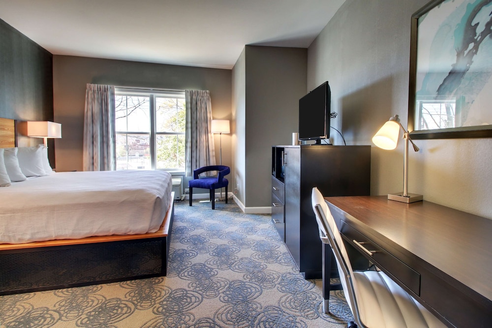 Standard Room, 1 King Bed, Non Smoking, Refrigerator & Microwave - Photo 2