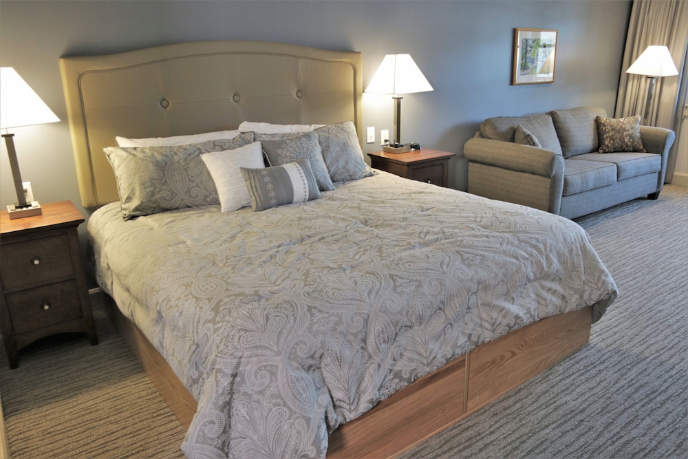 Deluxe Studio Suite, 1 King Bed with Sofa bed, Lake View photo 1
